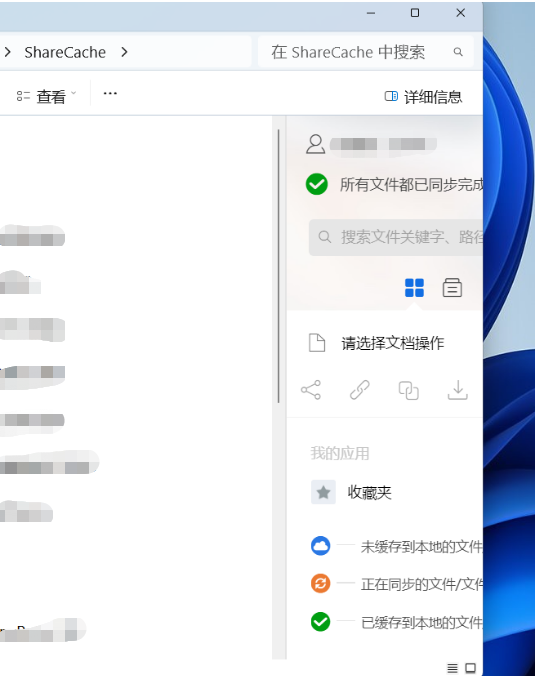 AnyShare-AnyShare7.0 Win11客户端同步盘侧边栏显示不完整